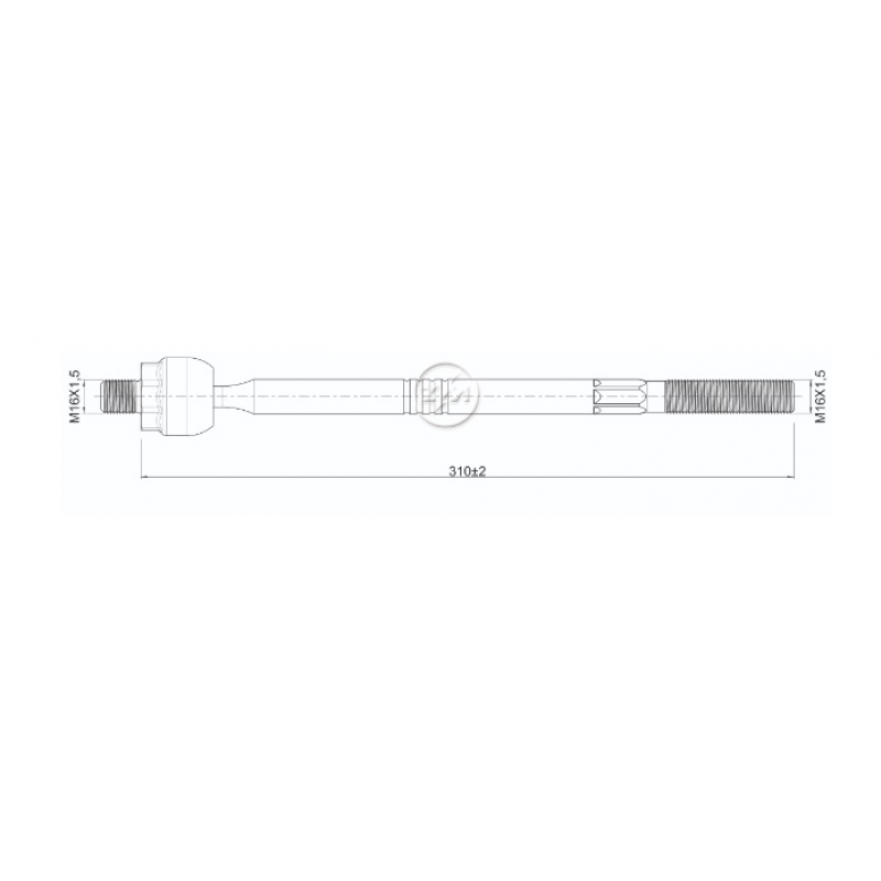 Barra Axial A3/q3/golf Zm