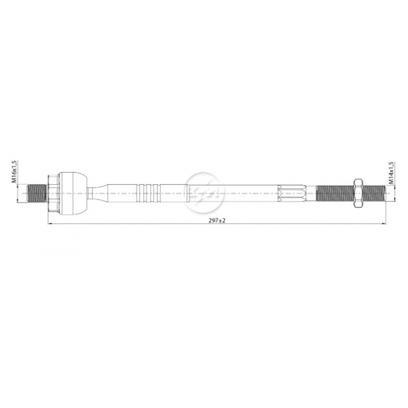 Barra Axial Fox/spacefox Zm