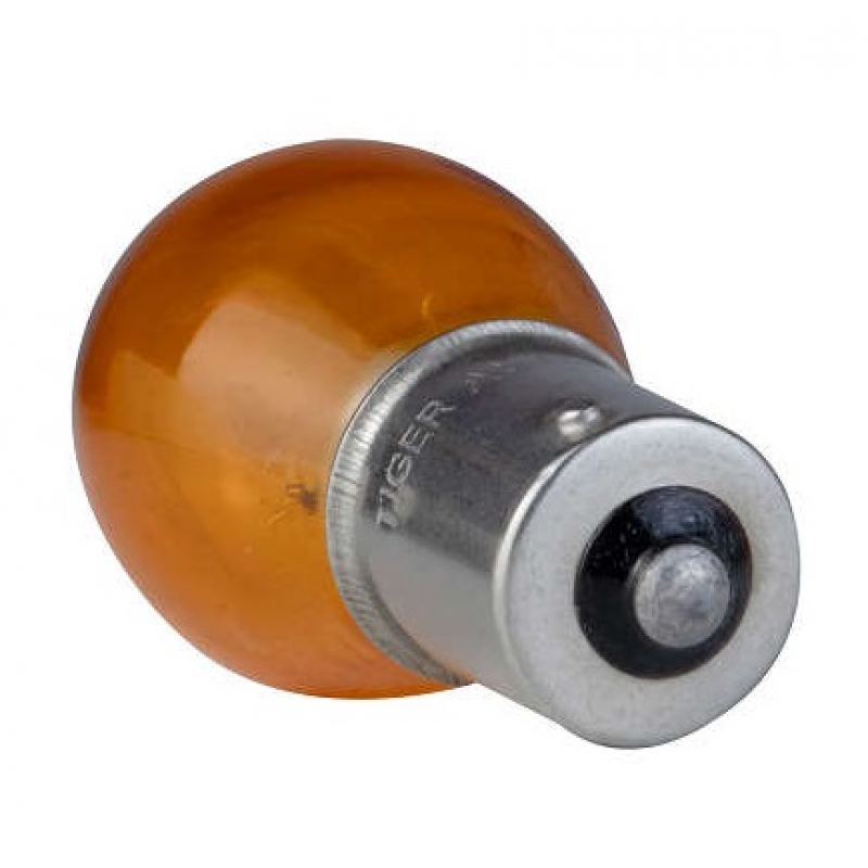 Lampada 1 Polo Py21w 12v (laranja) Tiger