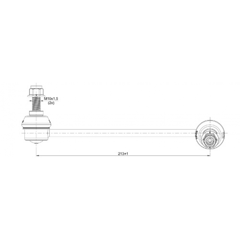 Bieleta Traseira Xe/xf (esquerdo) Zm