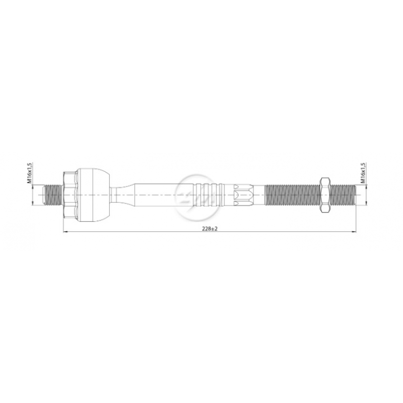 Barra Axial X3/x4 Zm