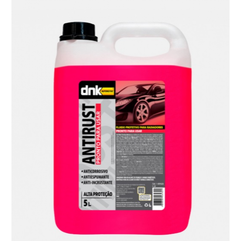Aditivo Para Radiador (protetivo) Pronto Para Uso Rosa 5l Dnk